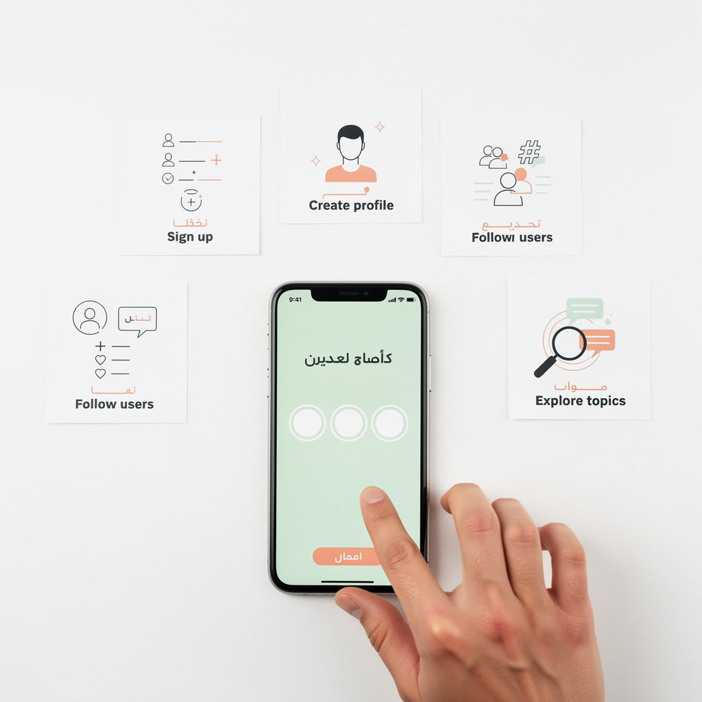 Sufred onboarding process - quick account setup and profile creation steps